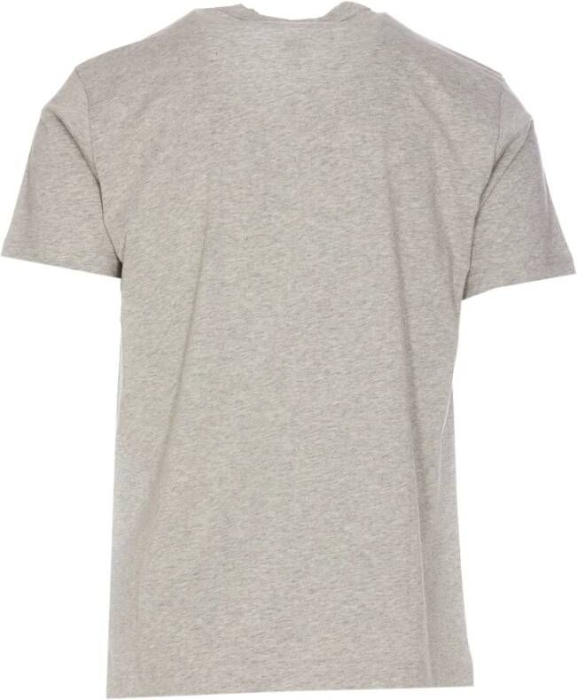Comme des Garçons Grijze Logo Print T-Shirt voor Heren Grijs Heren