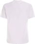 Comme des Garçons Witte Geribbelde T-Shirt met Omgekeerde Stiksels White Heren - Thumbnail 2