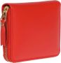 Comme des Garçons Klassieke Leren Portemonnee Rood Unisex - Thumbnail 2