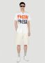 Comme des Garçons Katoenen T-shirt met korte mouwen en grafische print White Heren - Thumbnail 10
