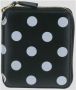 Comme des Garçons Polka Dot Rits Portemonnee Zwart Unisex - Thumbnail 2