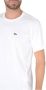 Comme des Garçons Asymmetrisch T-shirt uit de Comme Des Garcons Shirt X Lacoste Collectie Asymmetrisch T-shirt van Lacoste samenwerking Black Gray White Heren - Thumbnail 5