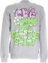 Comme des Garçons Melange Grijze Sweatshirt met Rits Grijs Heren - Thumbnail 2
