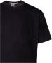 Comme des Garçons Zwart Katoenen Crewneck T-Shirt met Logo Print Black Heren - Thumbnail 1