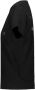 Comme des Garçons Zwart T-shirt met zwart bedrukt logo Black Dames - Thumbnail 1