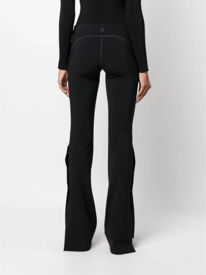 Coperni Leather Trousers Zwart Dames