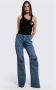 Coperni Stijlvolle Open Knee Denim Jeans Blue Dames - Thumbnail 1