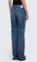Coperni Stijlvolle Open Knee Denim Jeans Blue Dames - Thumbnail 3