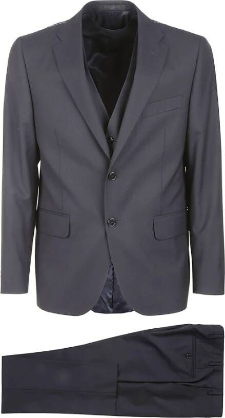Corneliani Formal Blazers Blauw Heren
