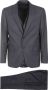 Corneliani Elegant Suit Set Blue Heren - Thumbnail 2