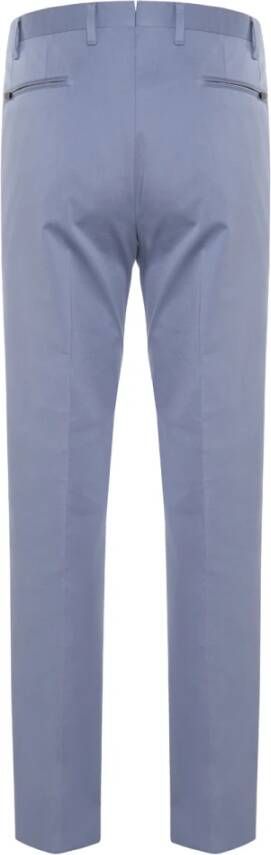 Corneliani Slim-fit Trousers Blauw Heren