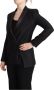 Costume National Black Long Sleeves Double Breasted Jacket Zwart Dames - Thumbnail 2
