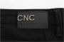 Costume National Zwarte Straight Leg Jeans met Logo Details Black Dames - Thumbnail 2