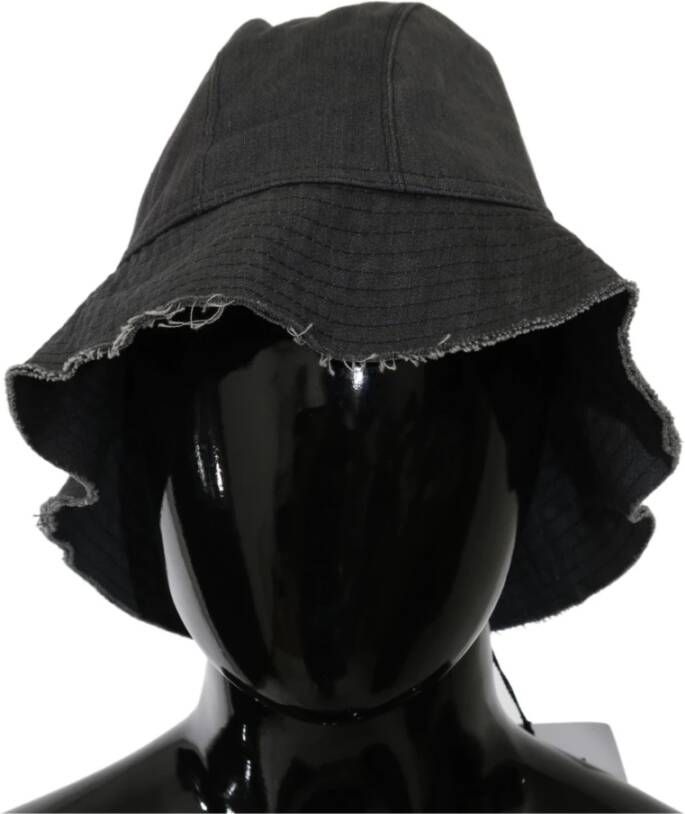 Costume National Zwarte Gewassen Breedgerande Outdoor Emmerhoed Zwart Dames