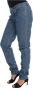 Costume National Blue Wash Cotton Boyfriend Fit Jeans Blauw - Thumbnail 2