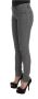 Costume National Gray Cotton Blend Slim Fit Jeans Grijs Dames - Thumbnail 2