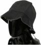 Costume National Zwarte Gewassen Breedgerande Outdoor Emmerhoed Zwart Dames - Thumbnail 2