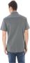 Costume National Italiaanse Kraag Korte Mouw Stijlvol Overhemd Gray Heren - Thumbnail 2