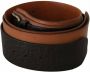 Costume National Black Brown Leather Silver Buckle Bruin Unisex - Thumbnail 3