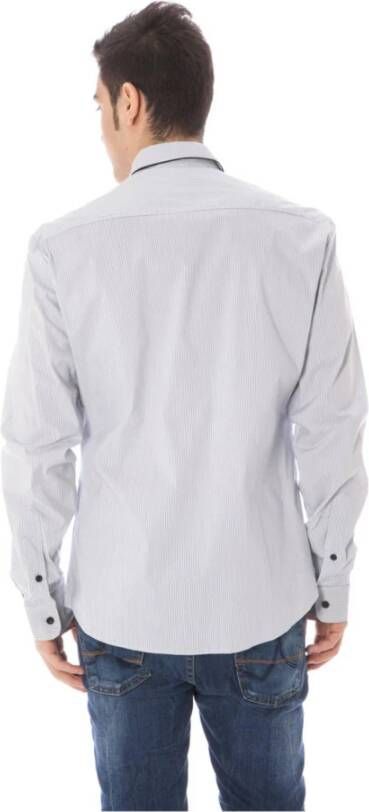 Costume National Light Blue Shirt Blauw Heren