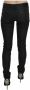 Costume National Lage Size Magere Casual denim jeans Black Dames - Thumbnail 2