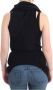 Costume National mouwloos gebreide Cardigan Black Dames - Thumbnail 4