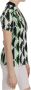 Costume National Glam Kortemouw Top met Diepe Halslijn Multicolor Dames - Thumbnail 2