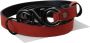 Costume National Red Black Leather Black Logo Buckle Blood Belt Rood Dames - Thumbnail 2