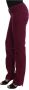 Costume National Red Wash Cotton Stretch Denim Jeans Rood - Thumbnail 4