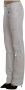 Costume National White Cotton Slim Fit Straight Jeans Pants Wit Dames - Thumbnail 2