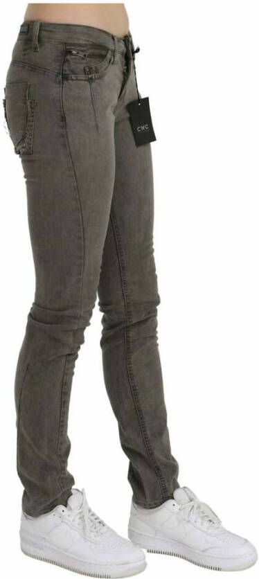Costume National Rechte jeans Grijs Dames