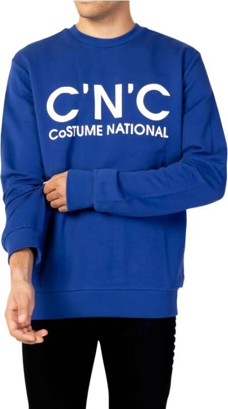 Costume National Sweatshirt Blauw Heren