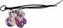 Costume National Kostuumationaal wit lederen vlinder Logo Keyring CNC Keychain White Dames - Thumbnail 2