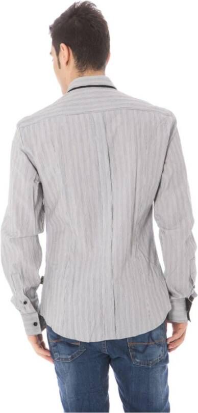 Costume National White Shirt Wit Heren