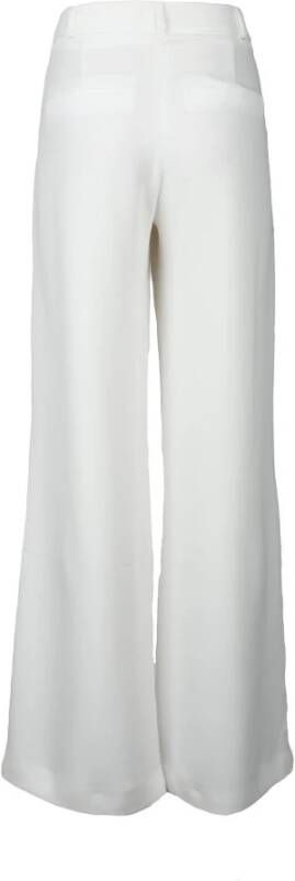 Costume National Wide Trousers Wit Dames