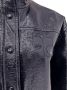 Courrèges Donkerblauwe jas met futuristische silhouet Black Dames - Thumbnail 1