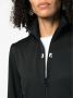 Courrèges Zwart Zip-Through Sweatshirt voor Dames Zwart Dames - Thumbnail 2