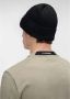 C.P. Company Zwarte geribbelde gebreide muts met Goggle-detail Black Heren - Thumbnail 5