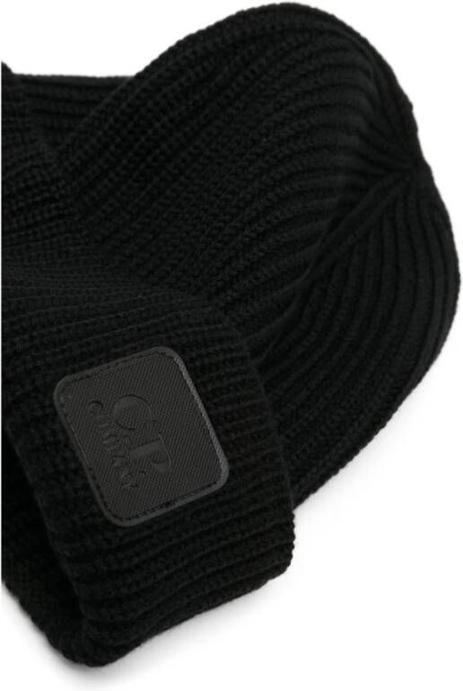 C.P. Company Beanie Zwart Heren
