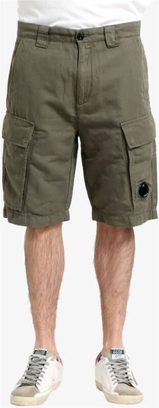 C.P. Company Groene Cargo Bermuda Shorts Groen Heren