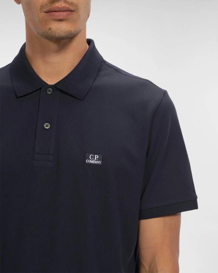 C.P. Company Polo Shirts Blauw Heren