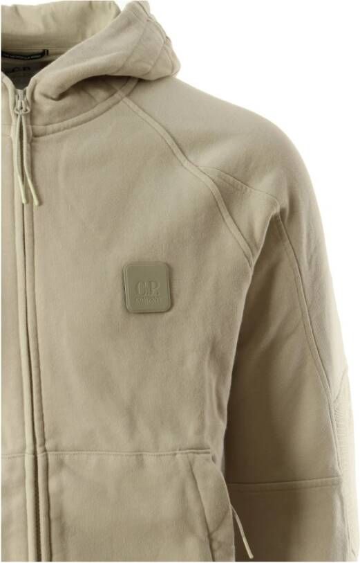 C.P. Company Sweatshirt met rits Beige Heren