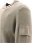 C.P. Company Fijngebreide trui met ronde hals uit de Metropolis-serie Gray Heren - Thumbnail 3