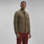 C.P. Company Garment Dyed Overshirt met 2-weg rits Groen Heren - Thumbnail 2