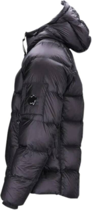 C.P. Company Korte Hoodie Kleur: 999 Zwart Heren