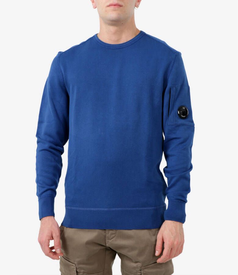 C.P. Company Lens-Detail Sweatshirt Blauw Heren