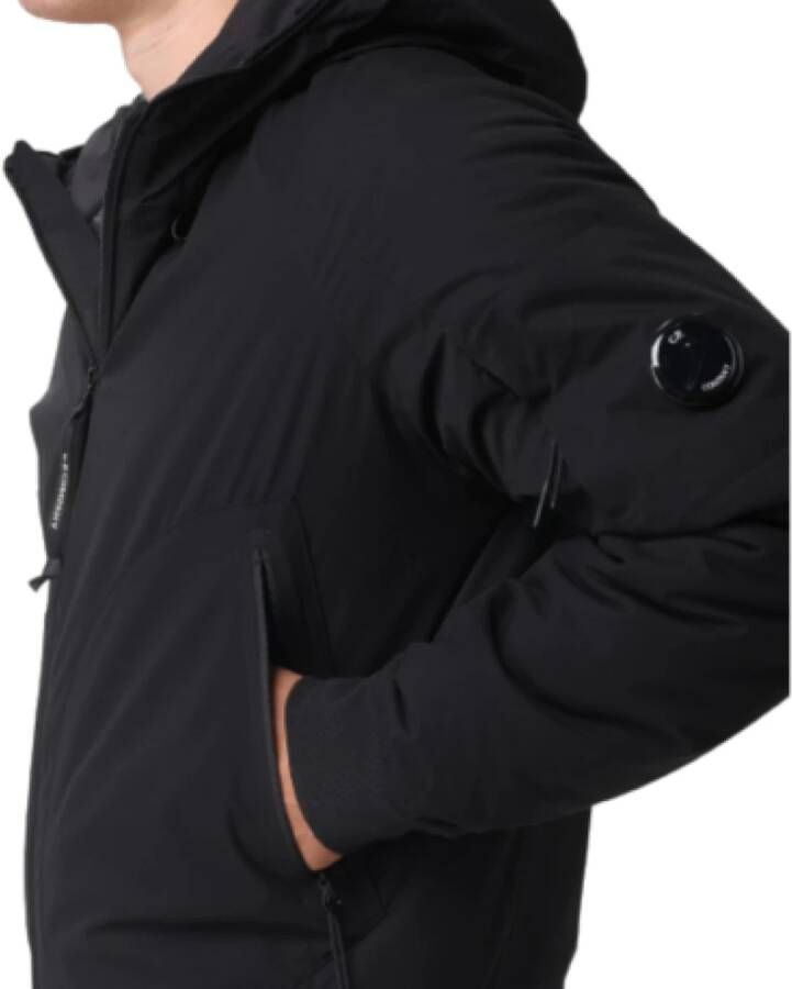 C.P. Company Middelgrote Jas Kleur: 999 Zwart Heren