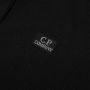 C.P. Company Kolom Wit Poloshirt met Italiaanse Stijl Black Heren - Thumbnail 2