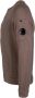 C.P. Company Lange mouwen katoenen trui met ronde hals en raglanmouw Regular fit Brown Heren - Thumbnail 2