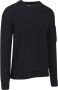C.P. Company Zwarte Crewneck Trui voor Mannen Zwart Heren - Thumbnail 3